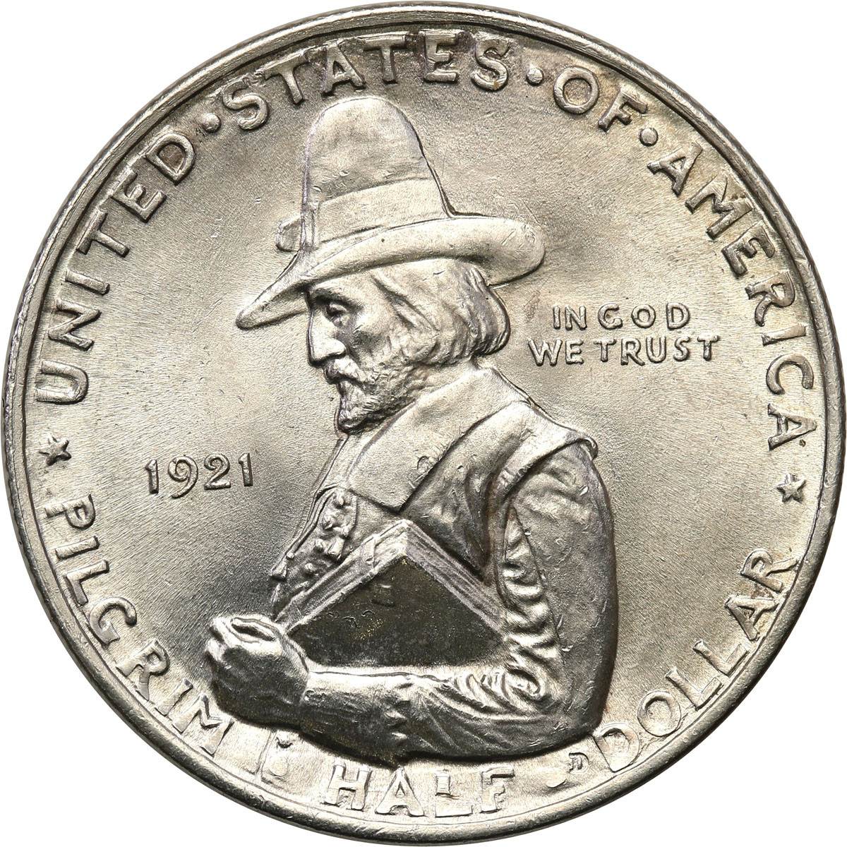 USA. 50 centów 1921 Pilgrim Tercentenary